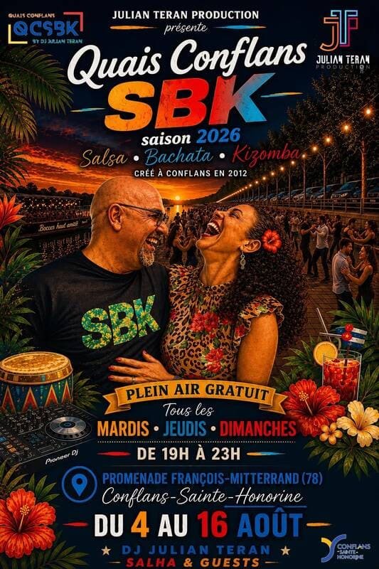 Quais Conflans SBK · édition d'août