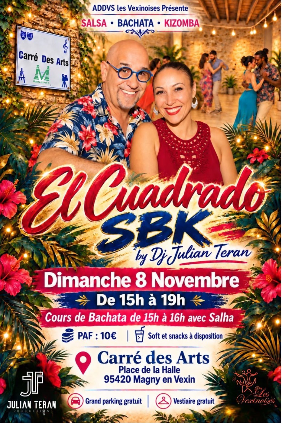Flyer El Cuadrado SBK, dimanche 8 novembre 2026